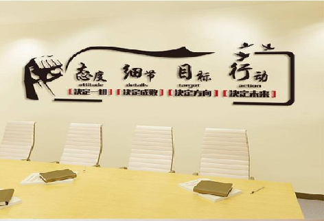 博白企业文化墙主要展示什么?