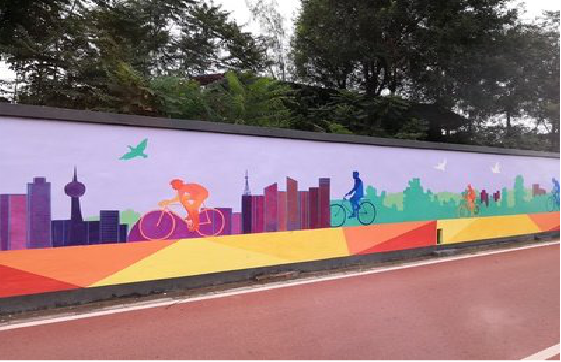 博白墙体彩绘-围墙