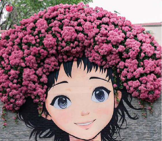 博白墙体彩绘-网红墙打卡