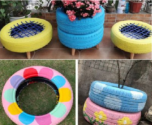 博白墙体彩绘-变废为宝