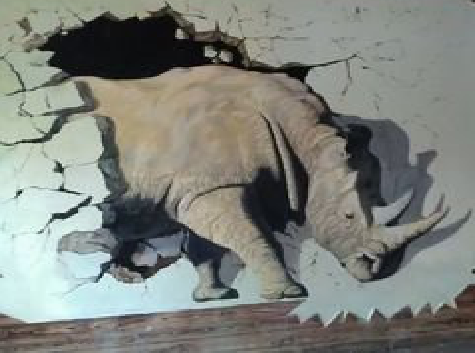 博白在墙绘中，如何绘制3D效果？