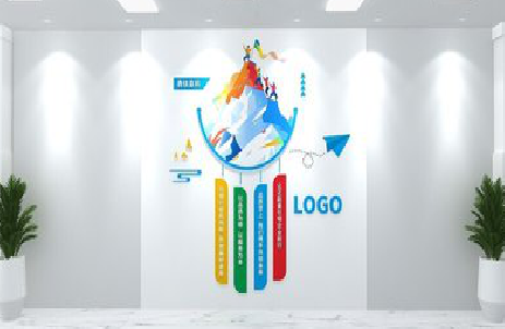 博白公司企业形象墙的工艺材料有哪些？