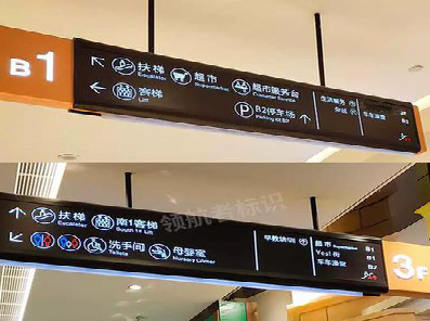 博白如何通过商场标识牌引导客流分布？